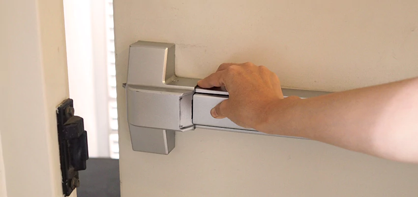 Roller Gate Panic Bar Installation in Millbrae, California